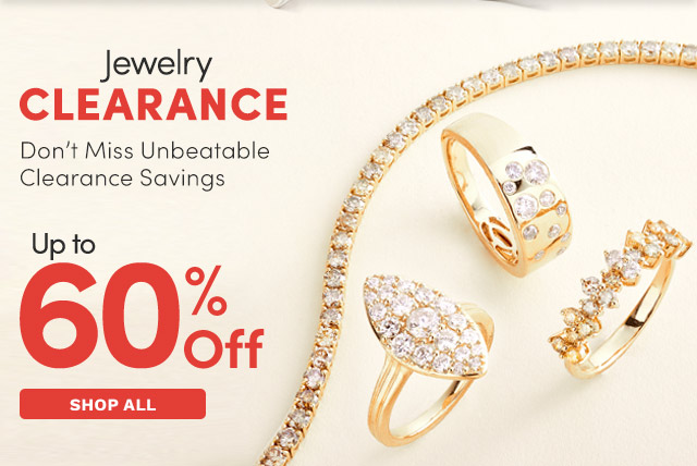 Jewelry Clearance Up to 60% Off
