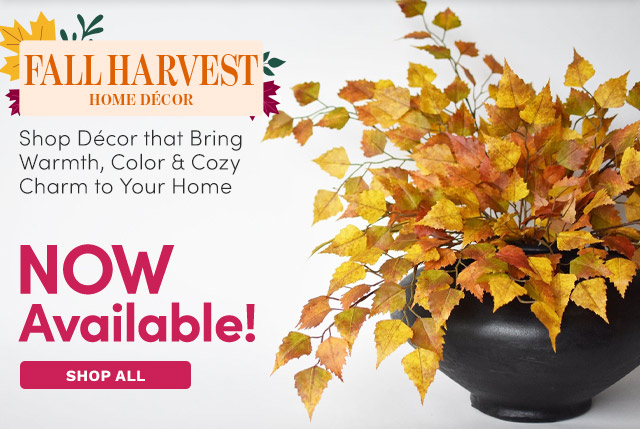 Fall Harvest Home Décor Now Available!