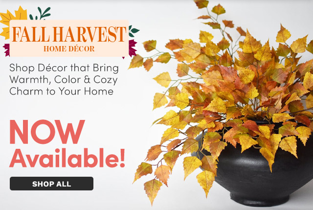 Fall Harvest Home Décor NOW Available!