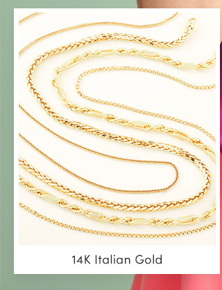 14K Italian Gold
