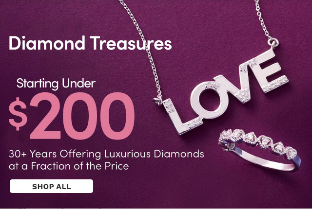 Diamond Treasures Starting Under $200