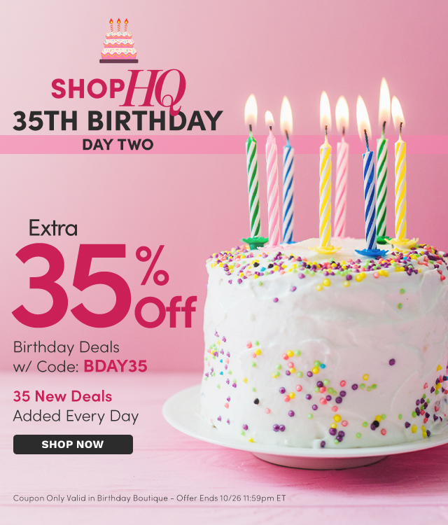 Extra 35% Off Birthday Deals with Code: BDAY35