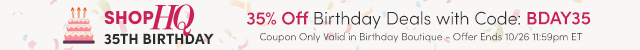 Extra 35% Off Select Birthday Deals with Code: BDAY35