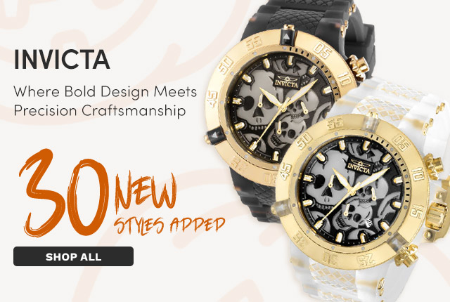 Invicta - 30 New Arrivals