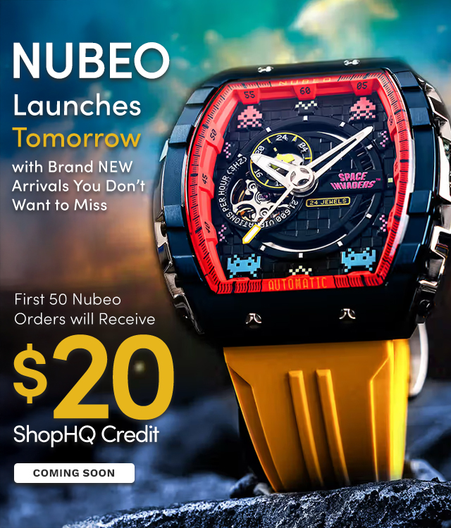 NUBEO Launches Tomorrow + First 50 Orders Receives a $20 ShopHQ Credit