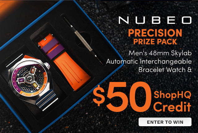 NB-6083-44 | Men's 48mm Skylab Automatic Interchangeable Bracelet Watch + $50 ShopHQ Credit