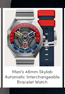 NB-6083-11 | Men's 48mm Skylab Automatic Interchangeable Bracelet Watch