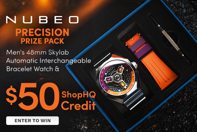 NB-6083-44 | Men's 48mm Skylab Automatic Interchangeable Bracelet Watch + $50 ShopHQ Credit