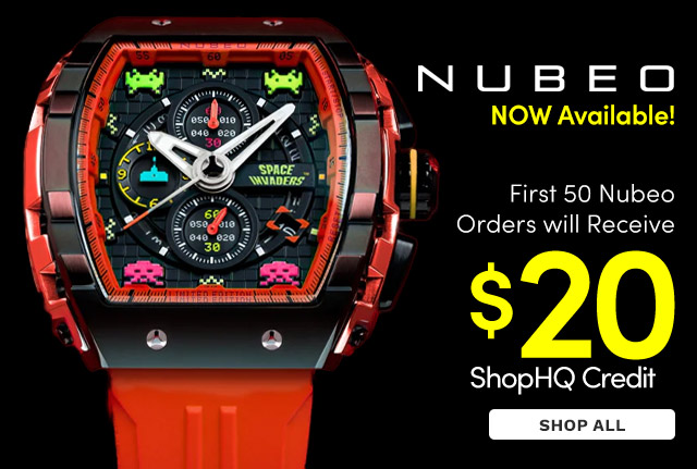 NB-6024-SI-06 | First 50 Nubeo Orders will Receive a $20 ShopHQ Credit