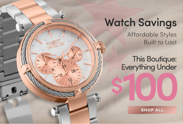 Watch Savings | This Boutique: Everything Under $100