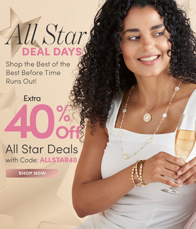 Extra 40% Off All Star Deals Use Code: ALLSTAR40