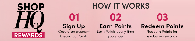 ShopHQ Rewards | Sign Up, Earn Points & Redeem Points!