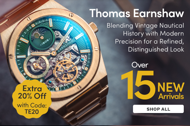 ES-8291-66 | Thomas Earnshaw - Extra 20% Off with Code: TE20