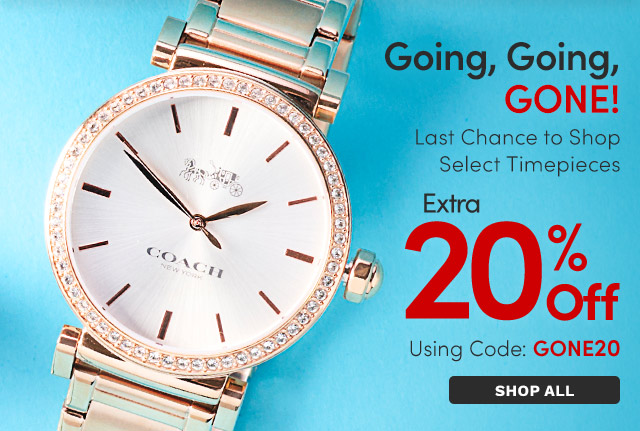 Today Only: Extra 20% Off Today Use Code: GONE20