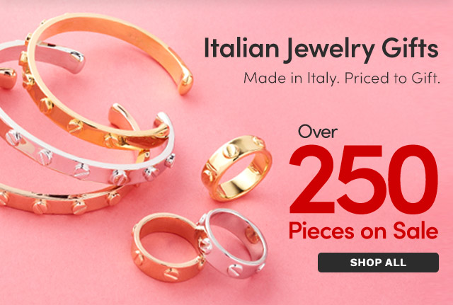 Italian Jewelry Gifts | 250+ Pieces on Sale