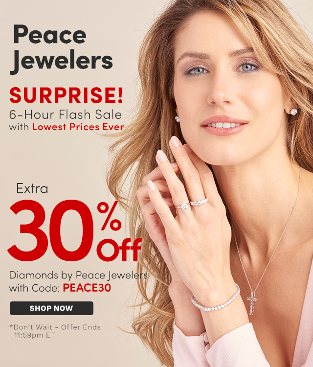 J653487, J655343, J642602 | Extra 30% Off Diamonds by Peace Jewelers with Code: PEACE30 - Ends 11:59pm ET