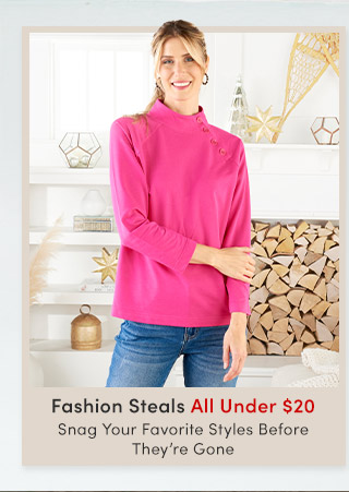 Fashion Steals Under $20