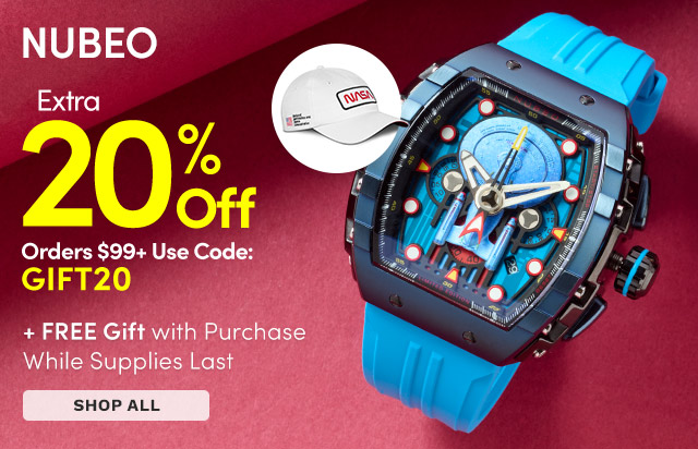 NB-6106-02 | NUBEO Extra 20% Off Orders $99+ with Code: GIFT20
