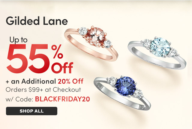 Gilded Lane | Up to 55% Off + an Additional 20% Off at Checkout on Orders $99+ with Code: BLACKFRIDAY20