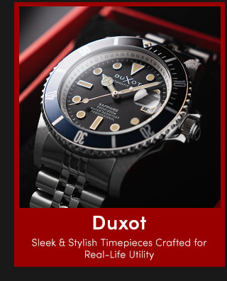 Duxot | Sleek & Stylish Timepieces Crafted for Real-Life Utility