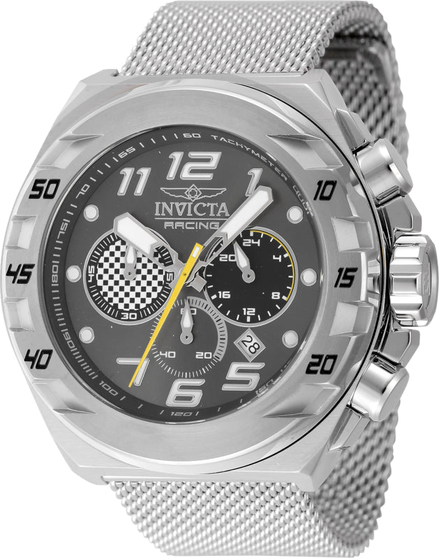 Image of Invicta Men's 48mm Invicta Racing Quartz Chronograph Mesh Bracelet Watch