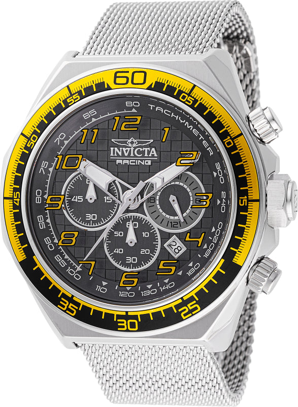 Image of Invicta Men's 50mm Invicta Racing Quartz Chronograph Mesh Bracelet Watch