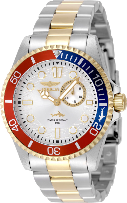 Image of Invicta Men's 43mm Pro Diver Quartz Multifunction Two-Tone Bracelet Watch