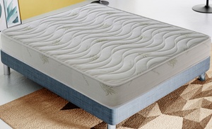 Matelas AloeVera double confort avec zones différenciées