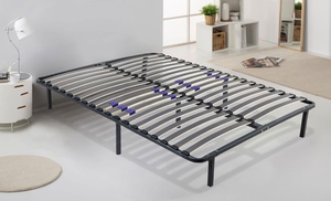 Sampur metalen bedframe met verstelbare latten en poten