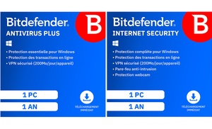 Bitdefender Total Security pour 1 an