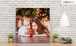 Foto op canvas via Colorland