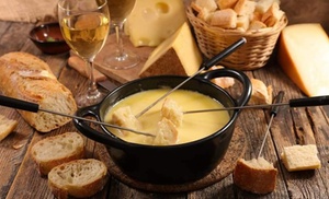 Menu fondue savoyarde ou bourguignonne au Restaurant L'Arc-en-Ciel