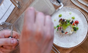 Menu gastronomique au Den Boomgaard