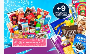 9 gratis producten bij de aankoop van de USA XXL Discovery Box