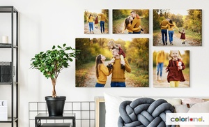 Foto op canvas via Colorland