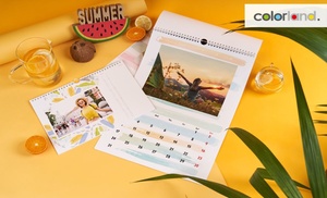 Calendrier photo personnalisé en format A4, A3 ou XL, avec Colorland Calendrier photo personnalisé en format A4, A3 ou XL, avec Colorland