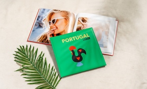 Vierkant klassiek fotoboek met 28-120 pagina's