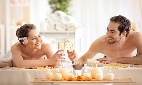 2 uur privé-spa + een glas cava 