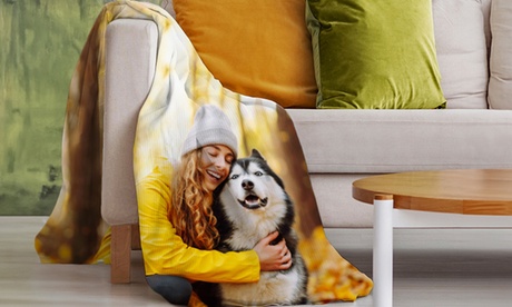 Gepersonaliseerde fleece deken 