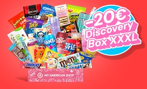 20€ de réduction sur la Discovery Box XXXL de My American Shop ! 