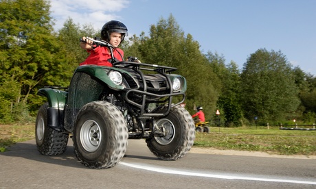 Quad + motor rijden voor kinderen Quad + motor rijden voor kinderen
