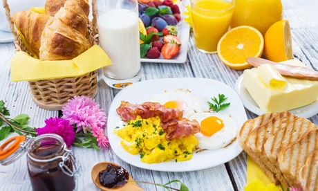 Petit déjeuner de luxe