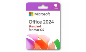 Levenslange toegang tot Microsoft Office Standard 2024 voor Mac