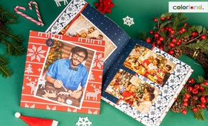 Vierkant klassiek fotoboek met 28-120 pagina's