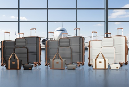 KONO ABS Coffret de valises rigides (6 pièces)