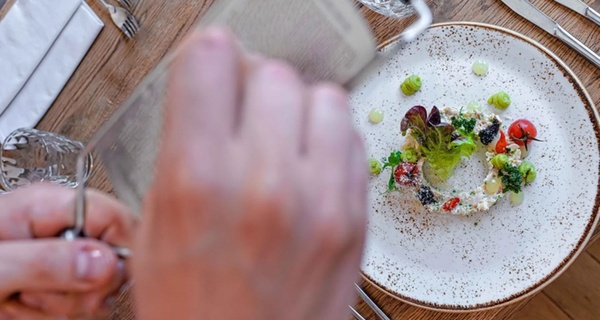 Menu gastronomique du chef  en 5 services plats pour 2 ou 4 personnes au Den Boomgaard