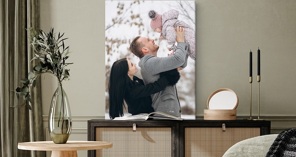 Van camera naar canvas: hang je favoriete foto als canvas aan de muur in formaat naar keuze (tot 86% korting)