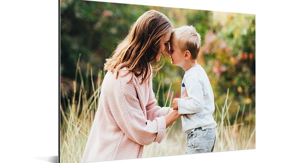 1 ou 2 cadres photos sur métal au format de votre choix avec Photo.Gifts