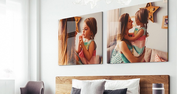 1 ou 2 photos sous verre acrylique avec Photo Gifts, taille au choix avec Photo.Gifts (jusqu'à 84% de réduction)