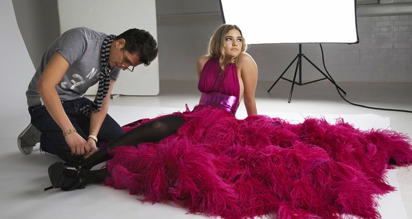 Shooting photo avec robes D.V.